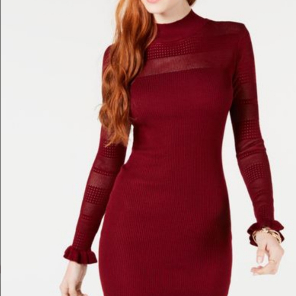 Almost Famous Sweater Minidress